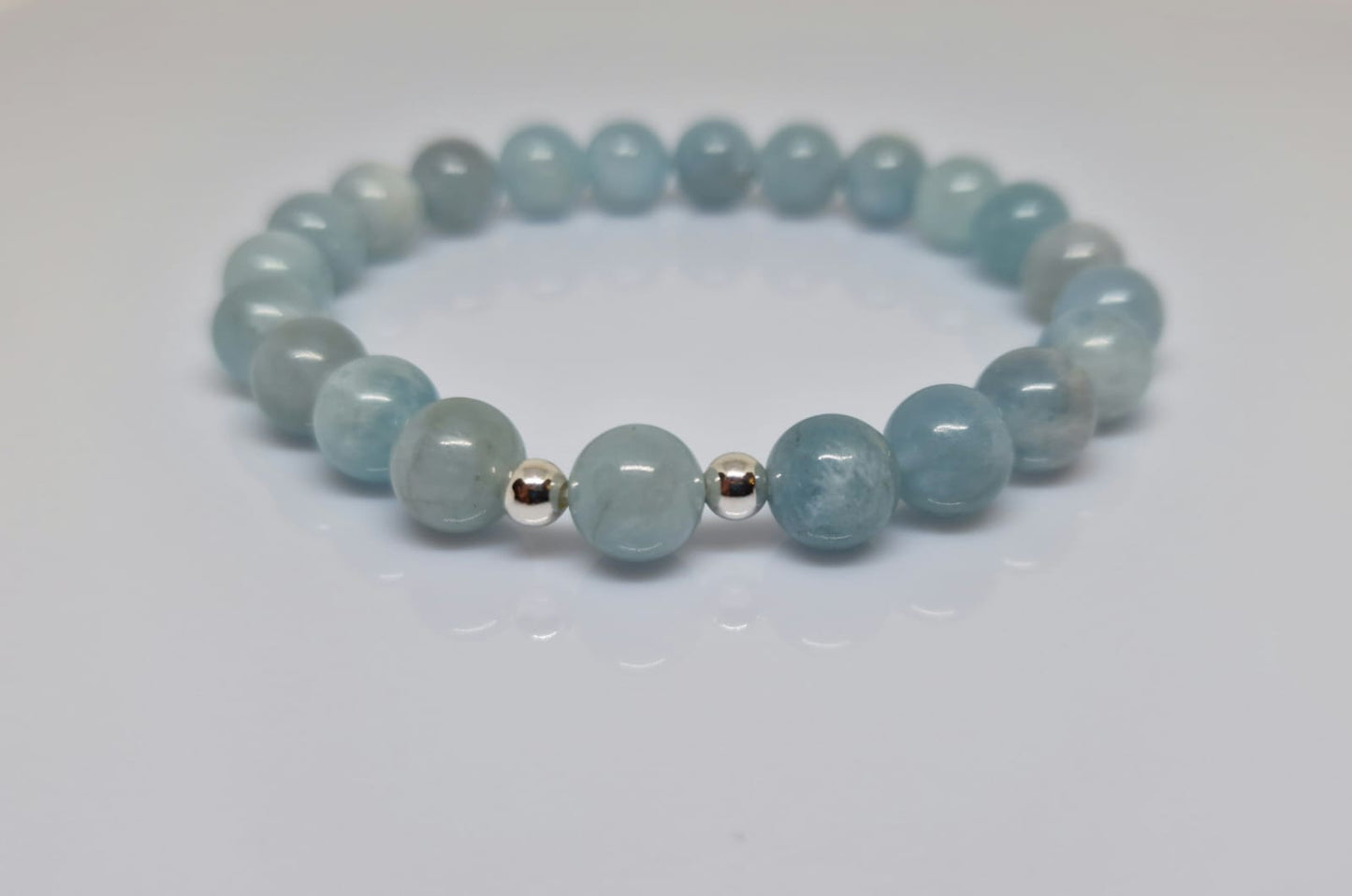 Aquamarin Armband