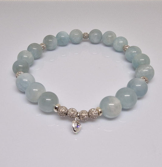 Aquamarin Armband