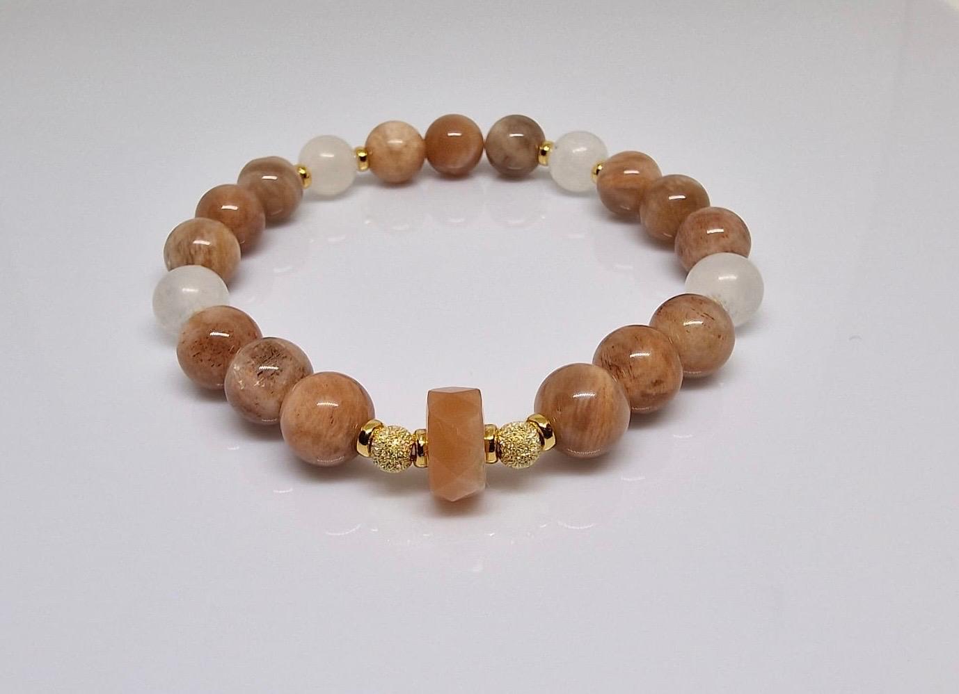 Mondstein Armband